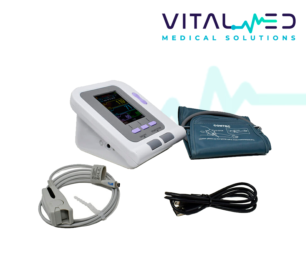 Monitor de Signos Vitales 08A con Cardiograma